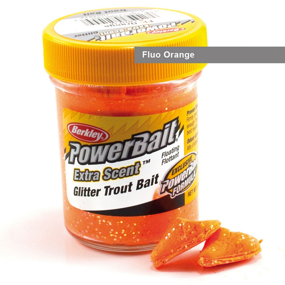 Berkley Powerbait Glitter Fluo Orange